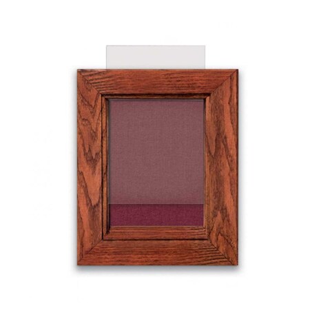 United Visual Products Outdoor Enclosed Combo Board, 48"x36", White Frame/Blue & Forbo UVCB4836ODW-BLUE-FORBO
